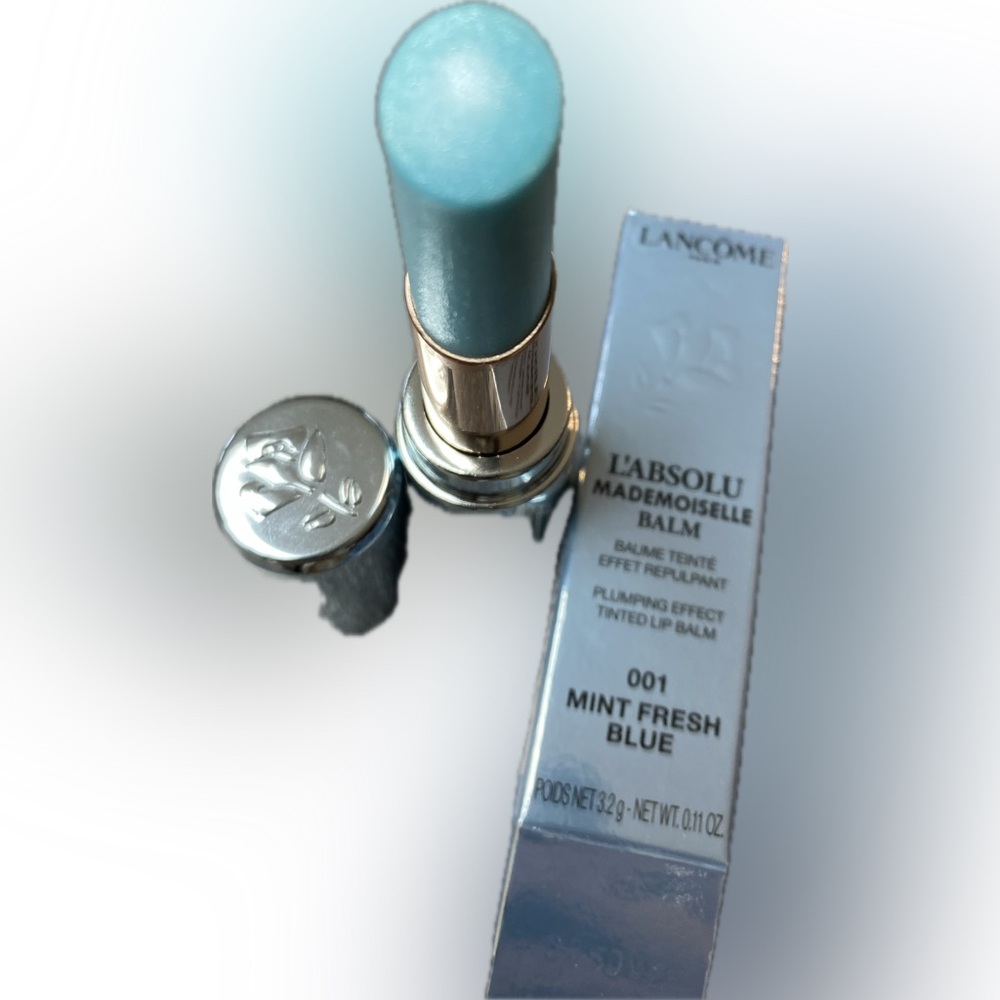 Lancome Mint Fresh Blue Lip Balm NWT - Picture 5 of 5